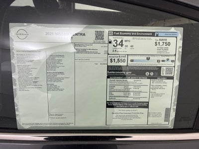 2025 Nissan Sentra S