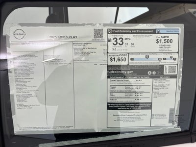 2025 Nissan Kicks Play S