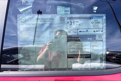 2025 Nissan Kicks SV