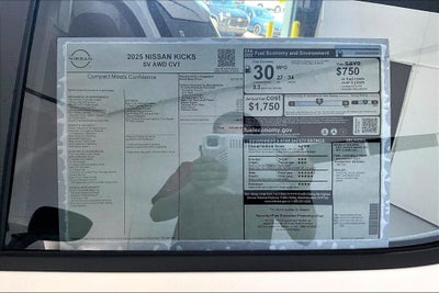 2026 Nissan Kicks SV