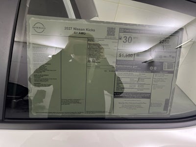 2027 Nissan Kicks SV
