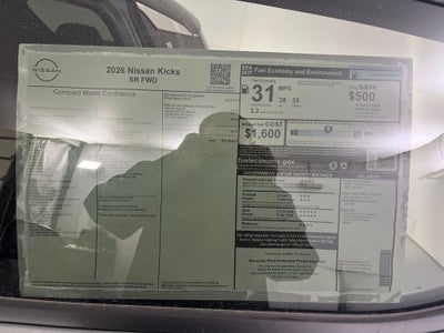 2026 Nissan Kicks SR