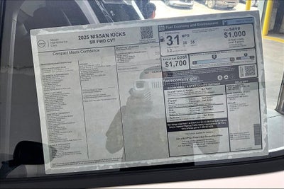 2025 Nissan Kicks SR