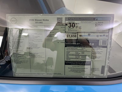 2026 Nissan Kicks SR