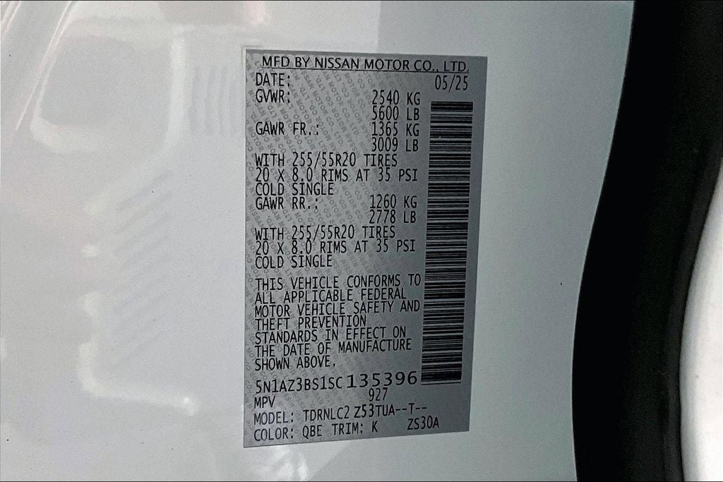 2025 Nissan Murano SV