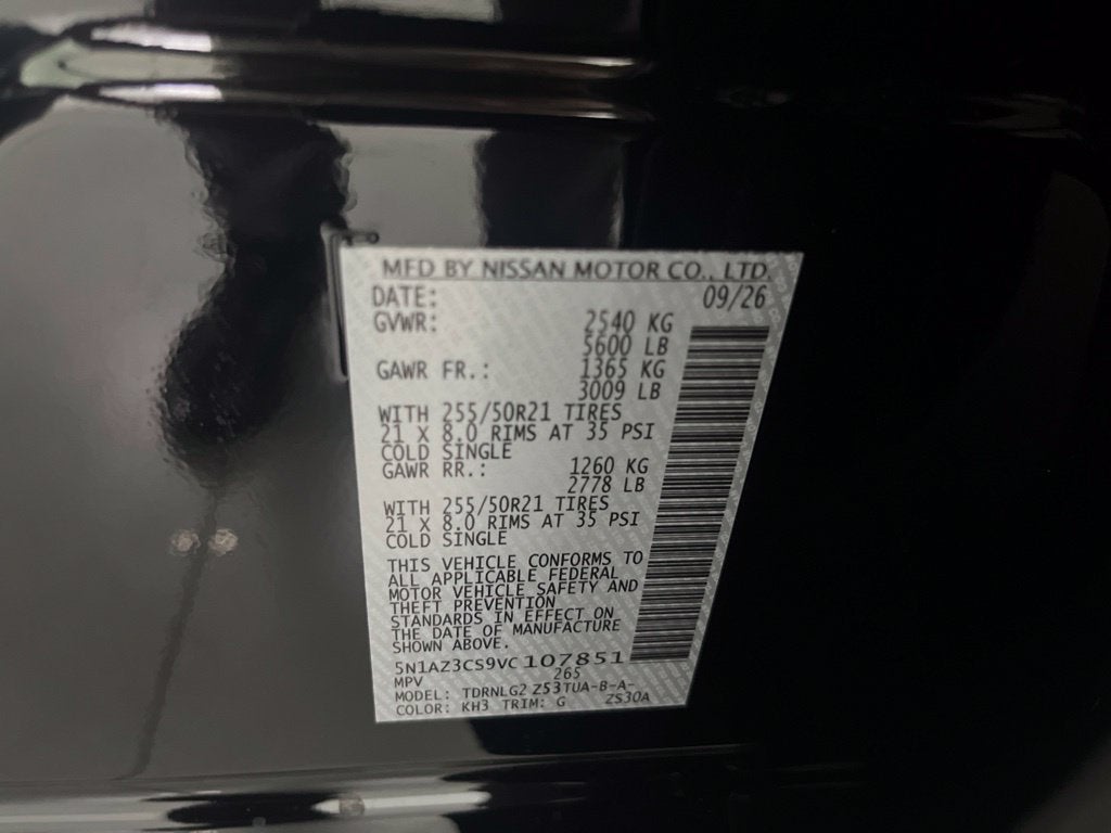 2027 Nissan Murano Dark Armor