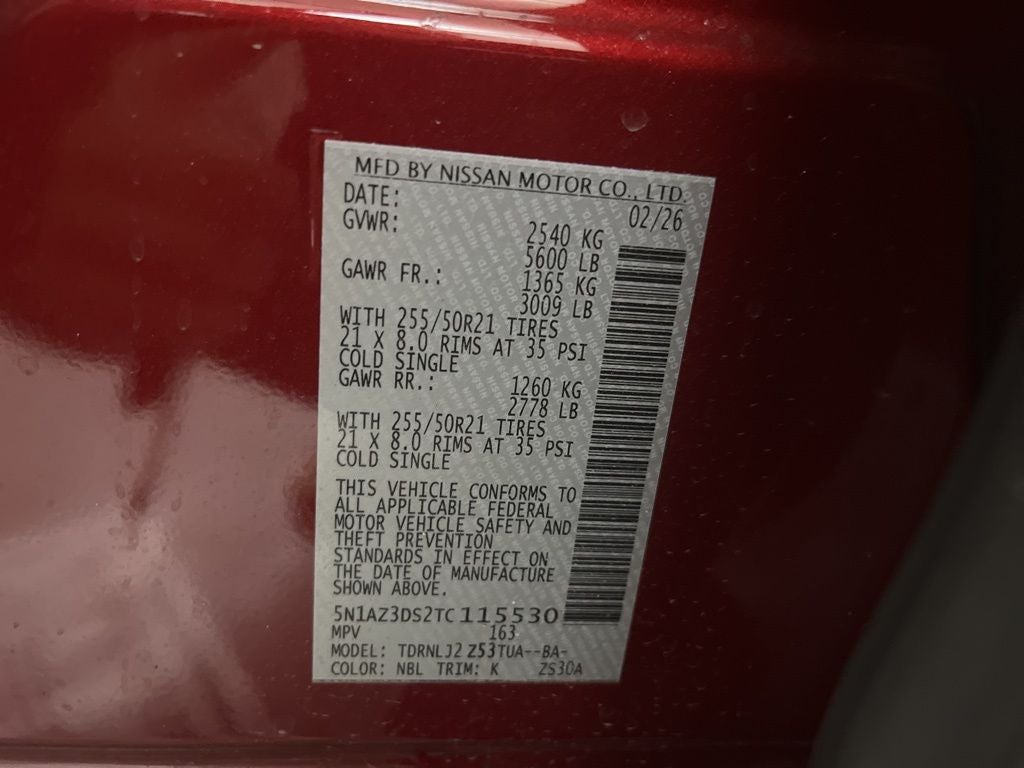 2026 Nissan Murano Platinum