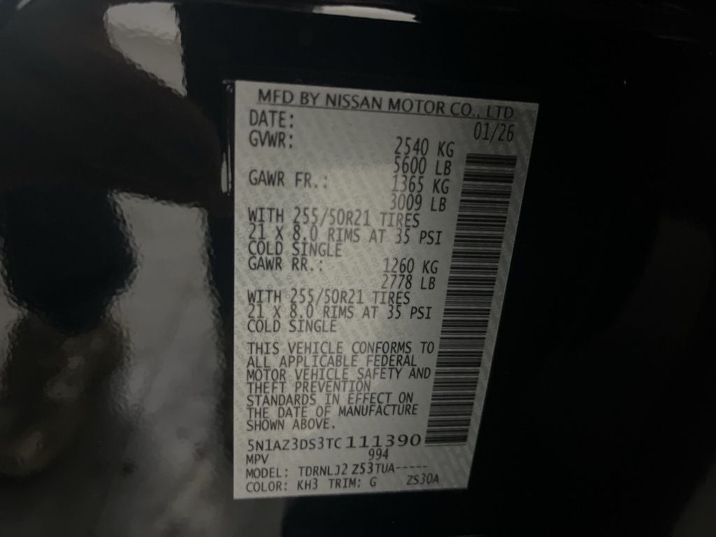 2026 Nissan Murano Platinum