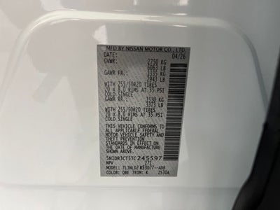 2026 Nissan Pathfinder SL
