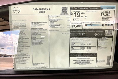 2024 Nissan Nissan Z NISMO® Automatic Transmission NISMO®