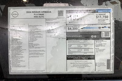 2024 Nissan Armada Platinum Intelligent 4x4 Platinum