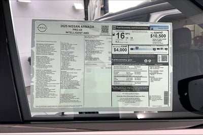 2025 Nissan Armada PRO-4X