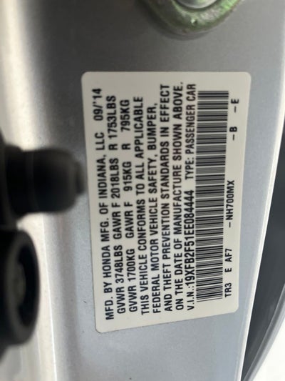 2014 Honda Civic LX