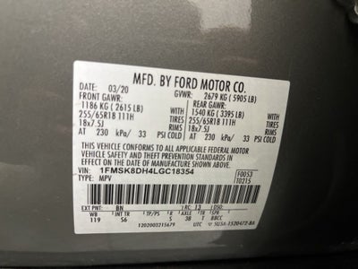 2020 Ford Explorer XLT