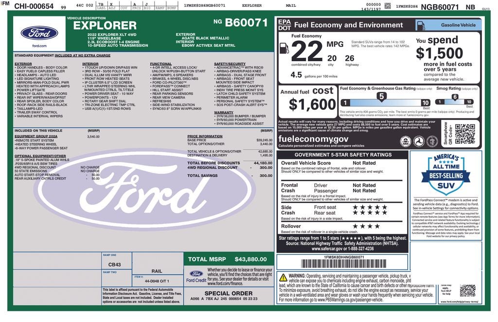 2022 Ford Explorer XLT