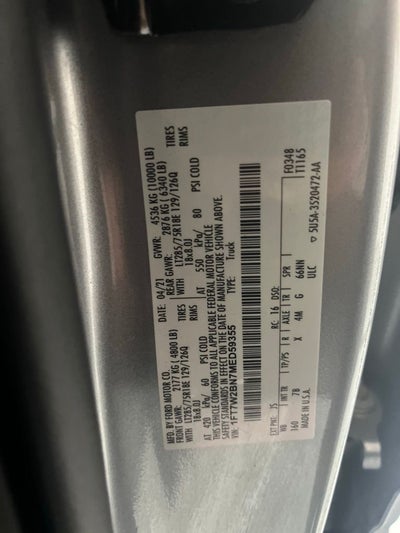 2021 Ford F-250SD Platinum