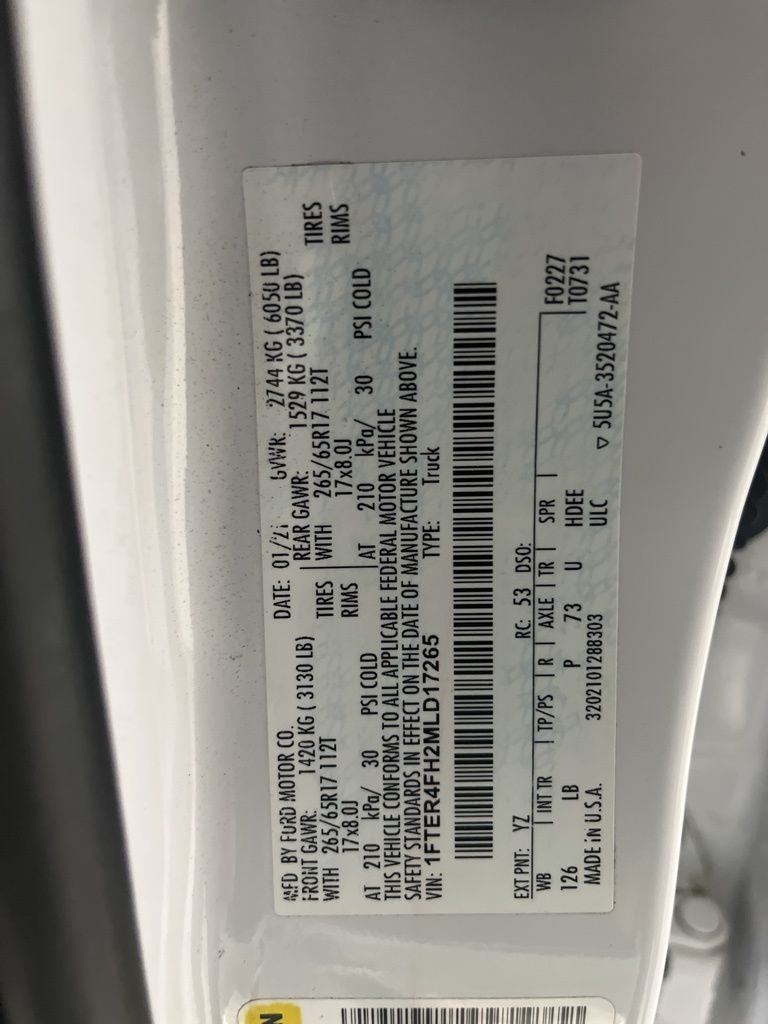 2021 Ford Ranger XLT