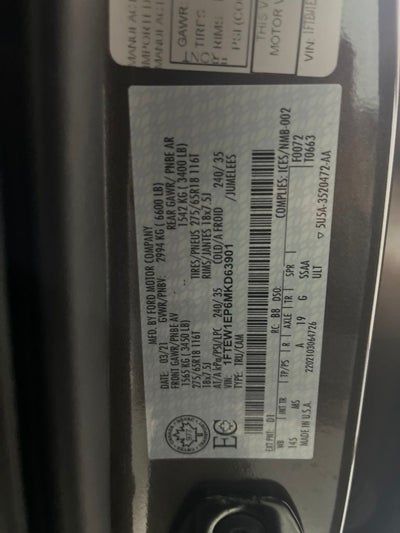 2021 Ford F-150 XLT