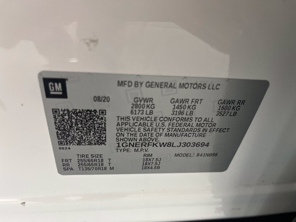 2020 Chevrolet Traverse LS
