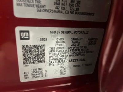 2025 GMC Sierra 1500 AT4