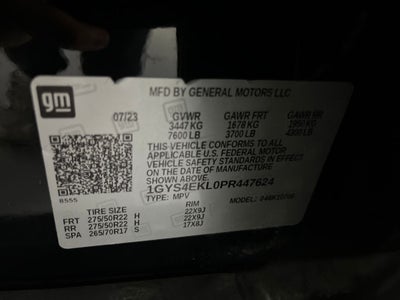 2023 Cadillac Escalade Sport