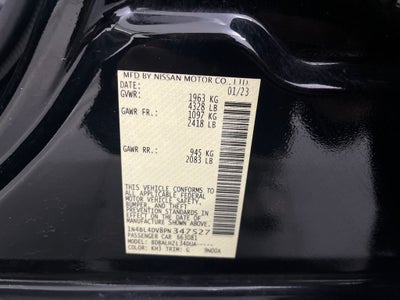 2023 Nissan Altima 2.5 SV