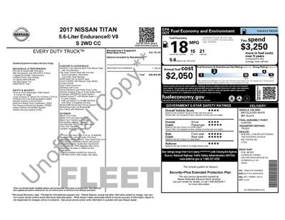 2017 Nissan Titan S