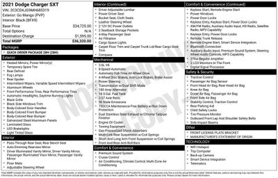 2021 Dodge Charger SXT