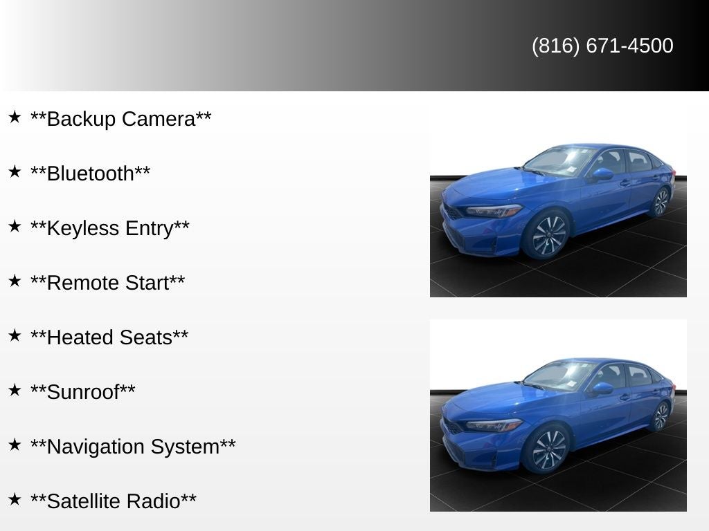 2022 Honda Civic EX