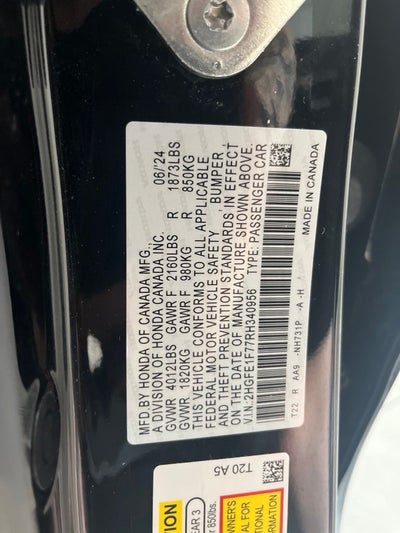 2024 Honda Civic EX