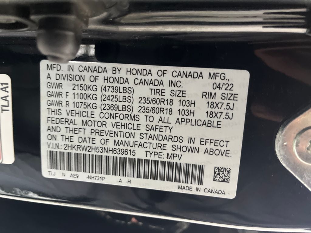 2022 Honda CR-V EX