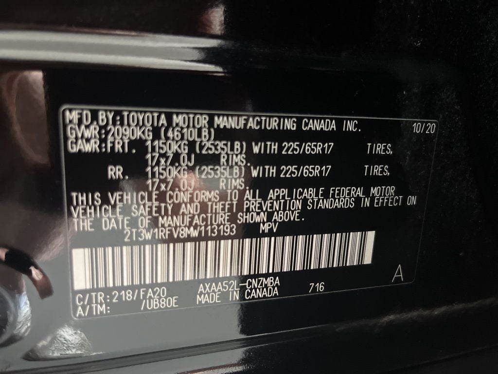 2021 Toyota RAV4 XLE