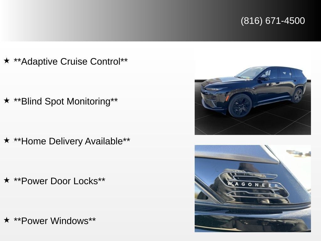 2025 Jeep Wagoneer S Launch Edition