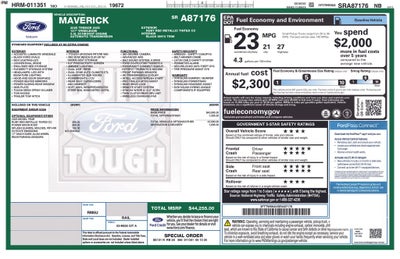 2025 Ford Maverick Tremor