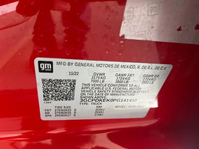 2023 Chevrolet Silverado 1500 LT