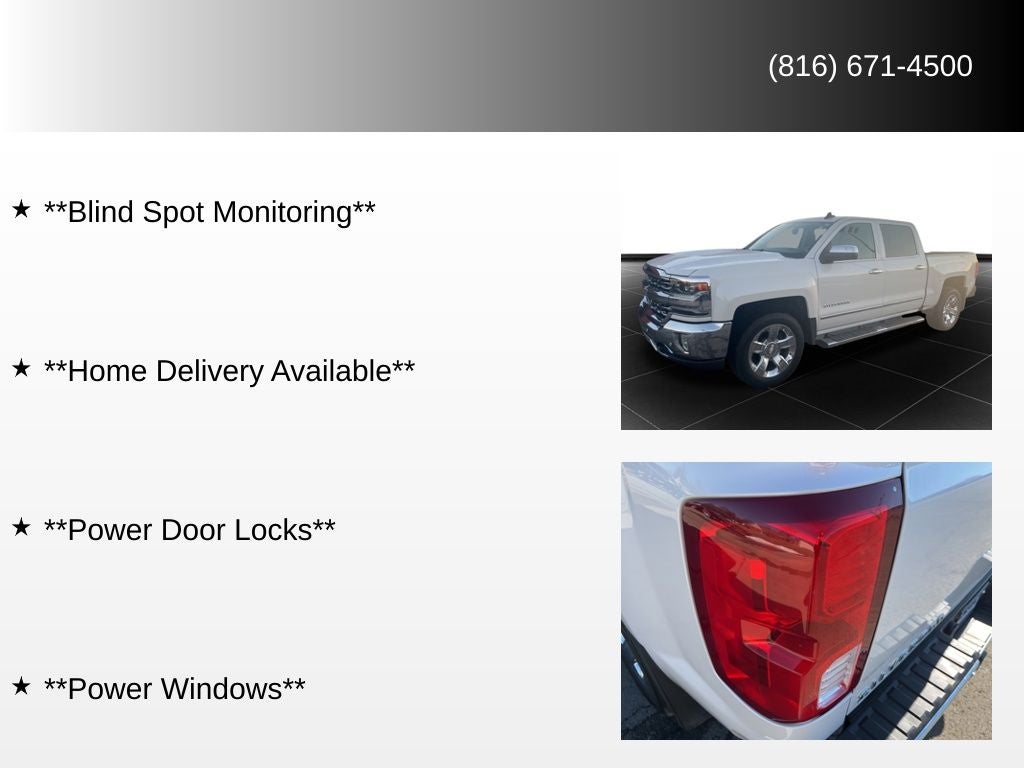 2018 Chevrolet Silverado 1500 LTZ 1LZ