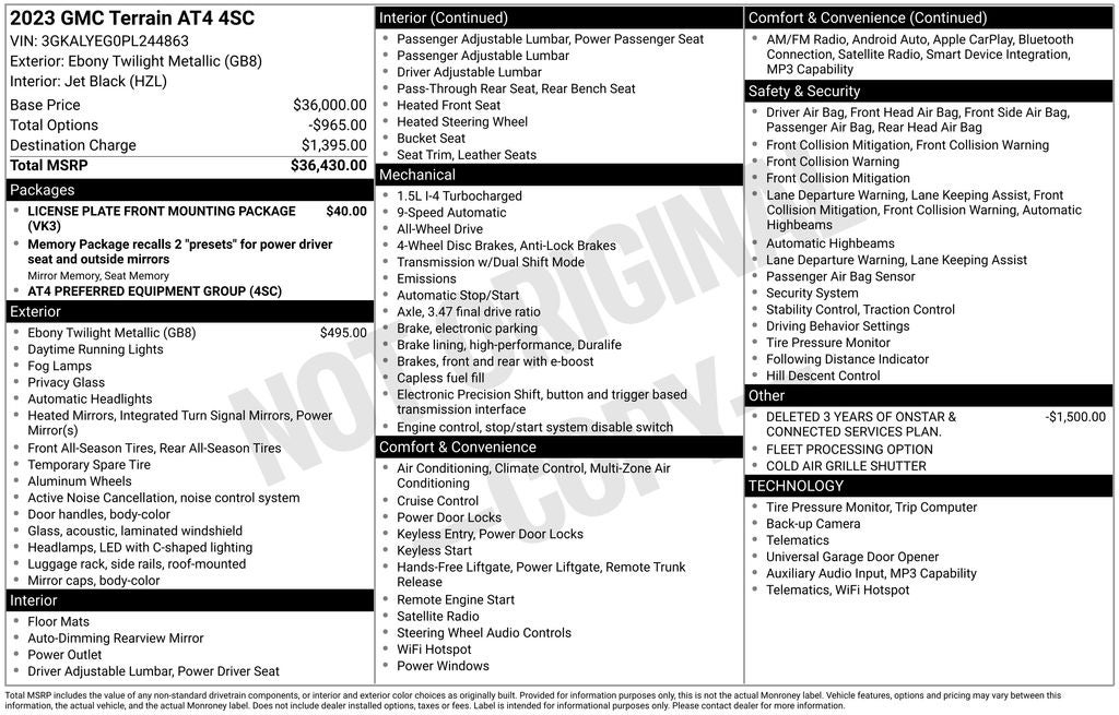 2023 GMC Terrain AT4