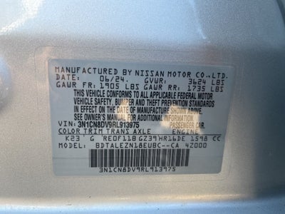2024 Nissan Versa 1.6 S