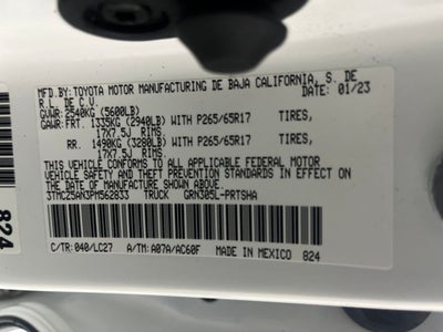 2023 Toyota Tacoma TRD Sport V6