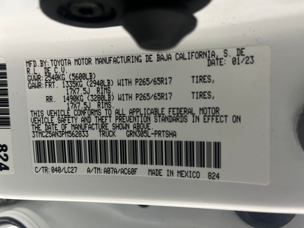 2023 Toyota Tacoma TRD Sport V6