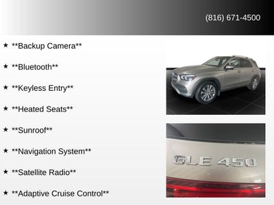 2022 Mercedes-Benz GLE GLE 450 4MATIC®