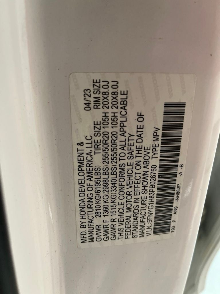 2023 Honda Pilot Elite
