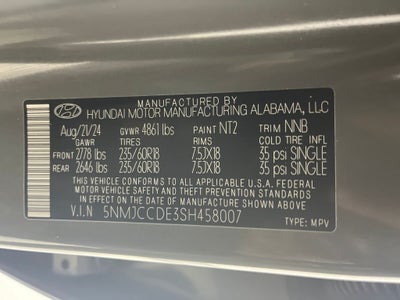 2025 Hyundai Tucson SEL Convenience