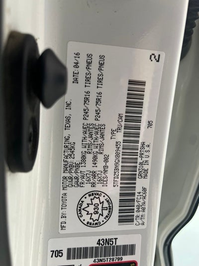 2016 Toyota Tacoma V6