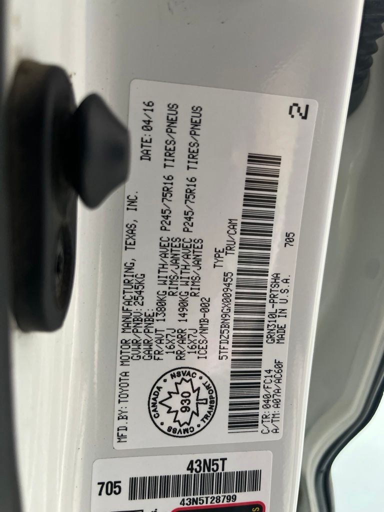 2016 Toyota Tacoma V6