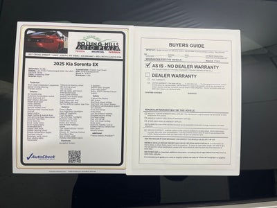 2025 Kia Sorento EX