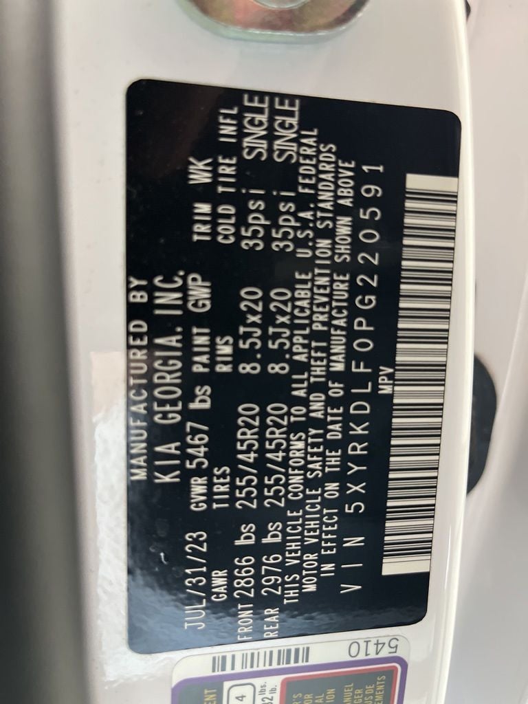 2023 Kia Sorento SX
