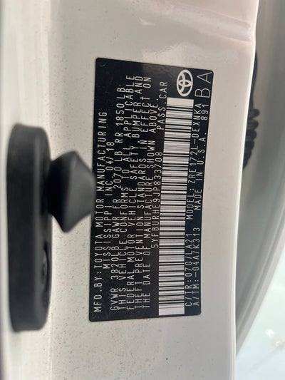 2018 Toyota Corolla XLE