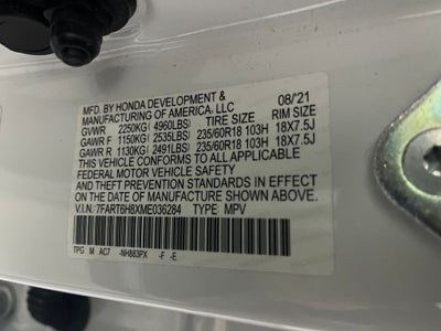 2021 Honda CR-V Hybrid EX-L