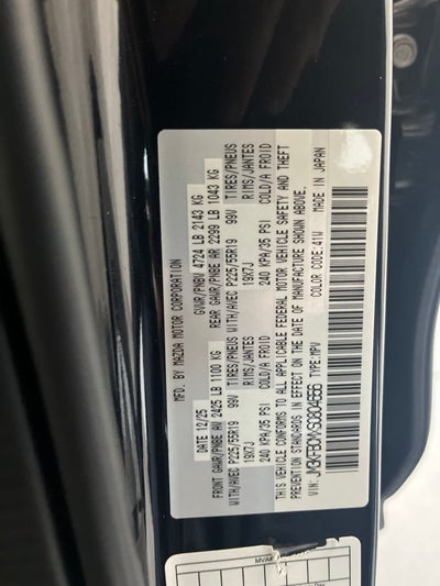 2025 Mazda Mazda CX-5 2.5 S Carbon Edition